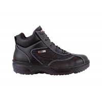 BOTA SRA EM PELE C/BIQ+PALM. BRIGITTE BLACK (S3) 